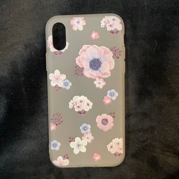 EUC FLORAL IPHONE X PHONE COVER
